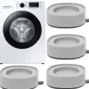 Vibrationsdämpande fötter för tvättmaskin