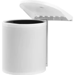 vidaXL Inbyggd sophink plast 12 L Vit