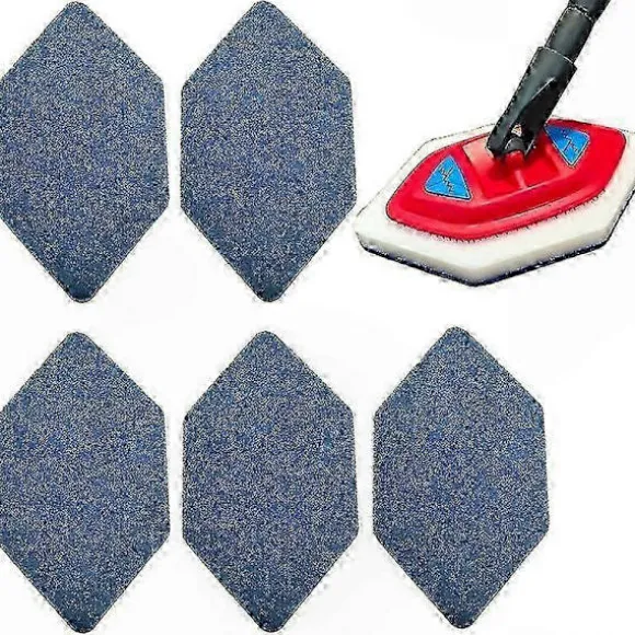 Vileda Bathroom Magic Brush Mopp Ersättningshuvud 2025 - 5 Svampar Skurplattor