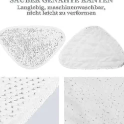 Vileda Ångmopp 6-pack Överdrag för Grundlig och Effektiv Rengöring