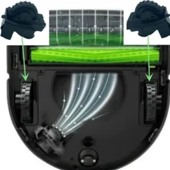 Vänster och höger drivhjulsmodul kompatibel med Roomba S9 9150 S9+ S9 Plus 9550 robotdammsugare {ROG}