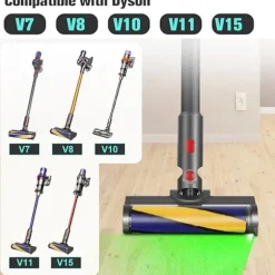 VUSZR Borste för Dyson V10 V11 V15 V7 V8 Borsthuvud Rulle för Dyson Dammsugaraccessoarer Reservdelar B HANDDAMMSUGARE