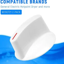 WH1X2721 Torktumlarknapp, Ersättning för Torktumlardelar, Ersätter AP2044893 123C7931 EA271094 PS271-Xin