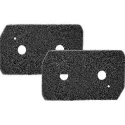 2x Ersättningsskumfilter för Bosch/Siemens 12007650 Torktumlare [DB] Black