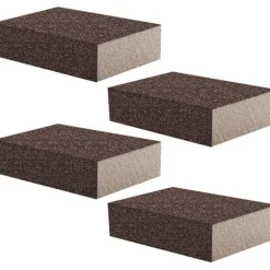 4x Nanosvampar / Mirakelsvampar Brun